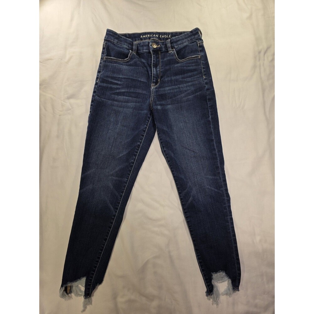 American Eagle Next Level Curvy Hi Rise Jegging Crop Jeans Size 6